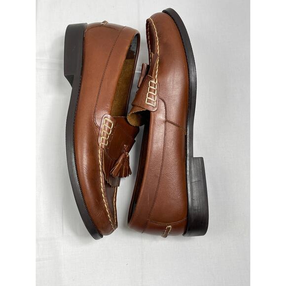 Chaps Eaton Tassel Loafers Brown Size 13 D Men’s Shoes - Picture 3 of 6